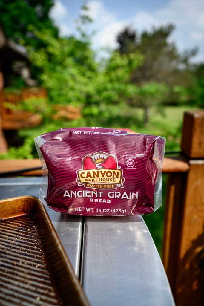 side view of canyon gluten free ancient grain bread