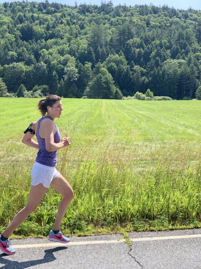 Berlin Marathon training in Vermont
