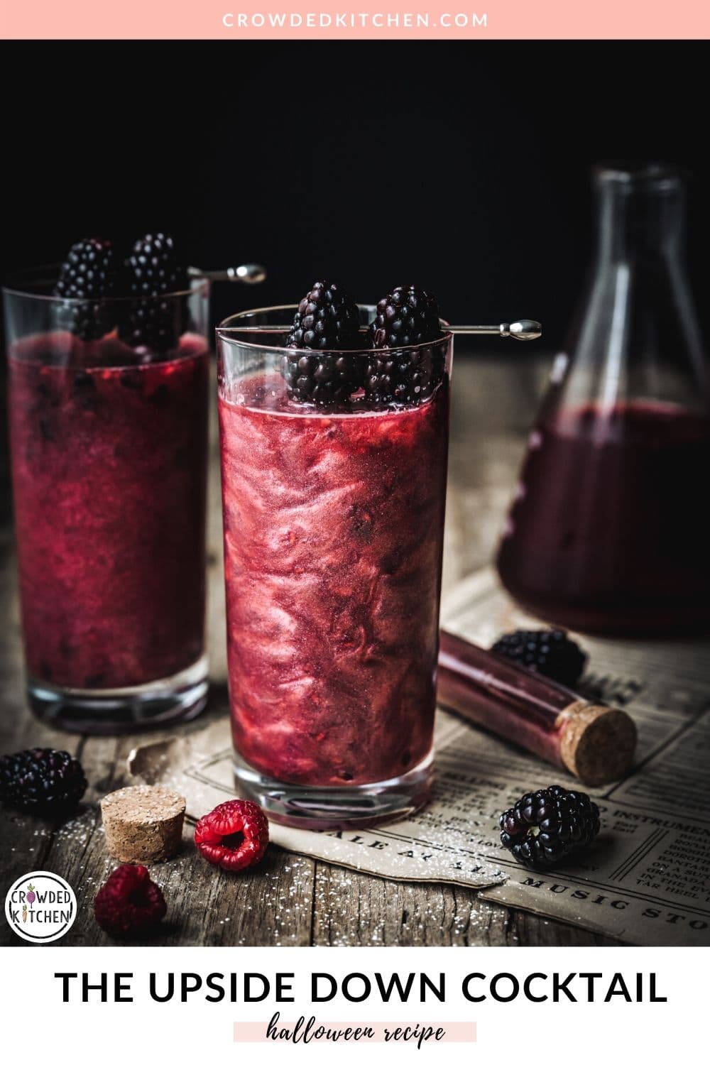 Inverted Cocktails The Upside Down Cocktail (Stranger Things Inspired) | Crowded Kitchen