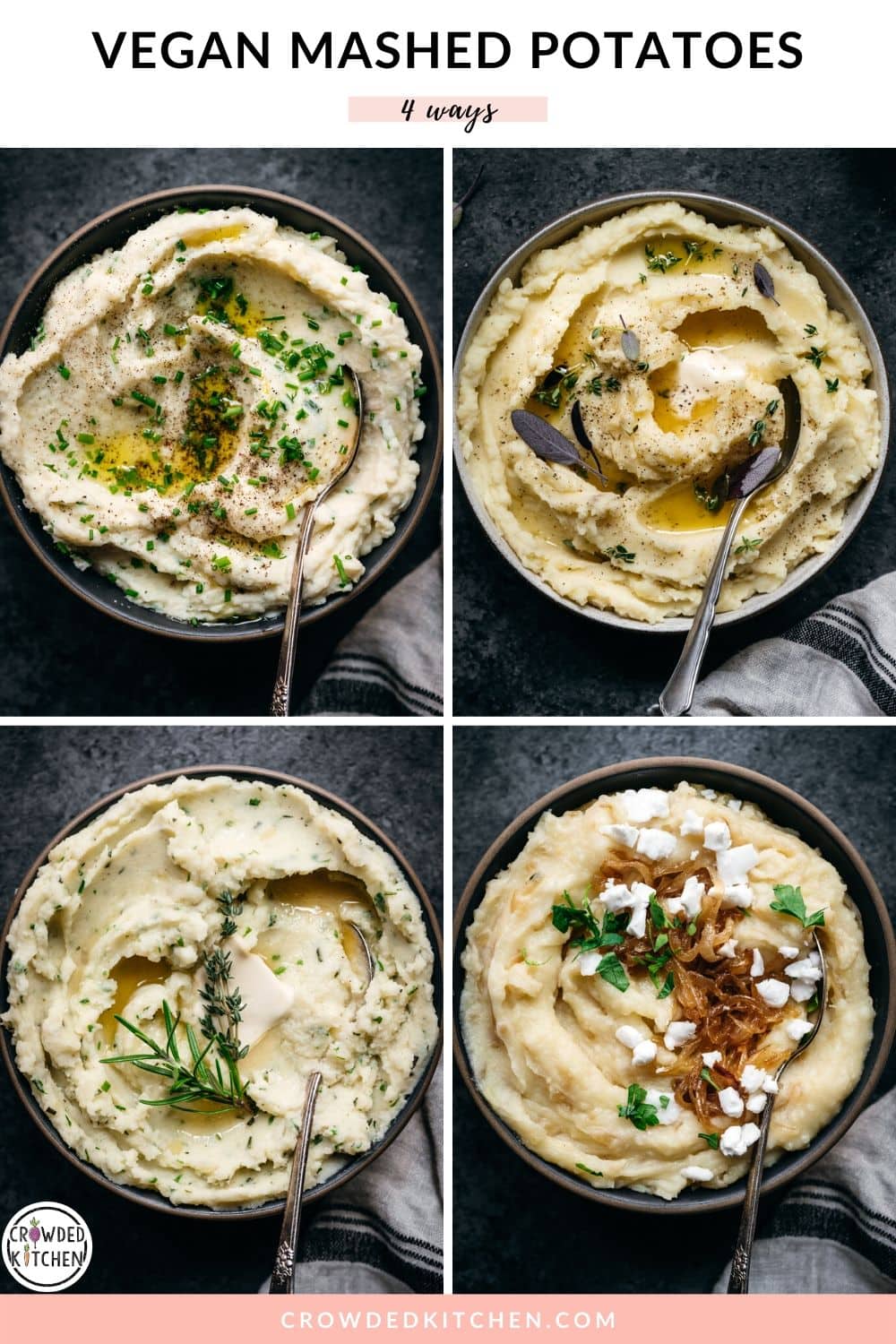 Best Vegan Mashed Potatoes | Crowded Kitchen Recipes