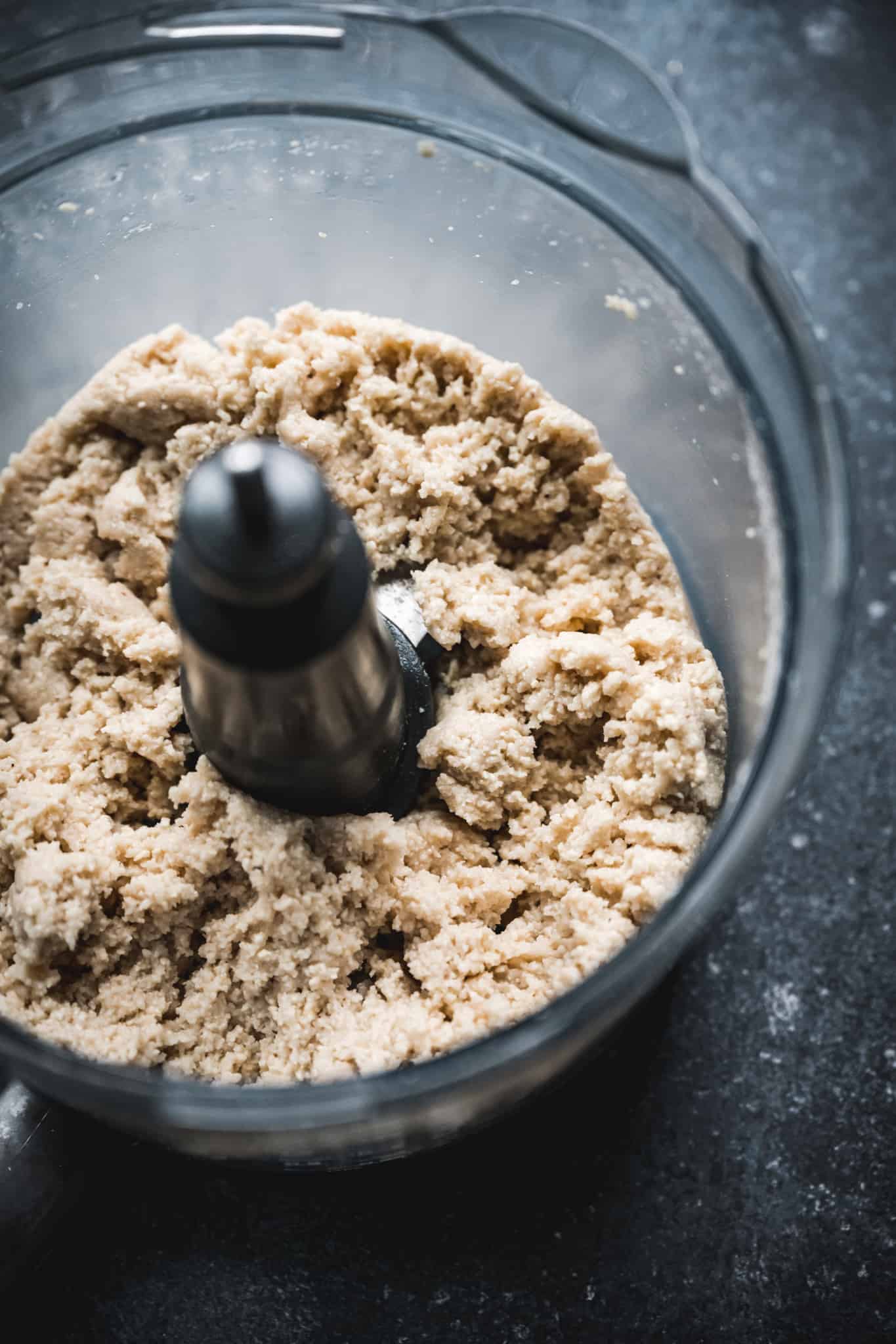 cashew coconut filling in food processor