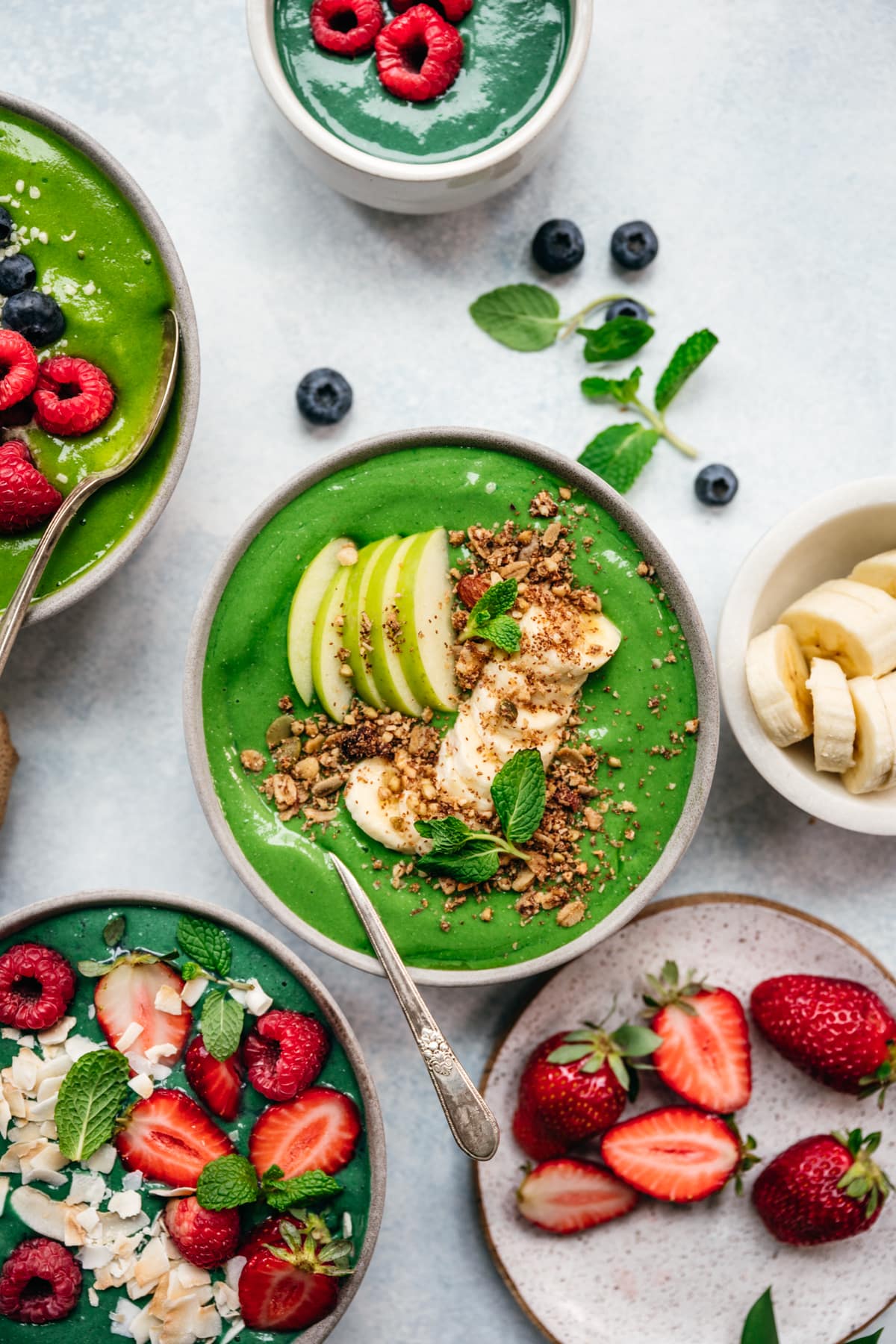 Green Smoothie Bowls 20 Ways Vegan   Crowded Kitchen