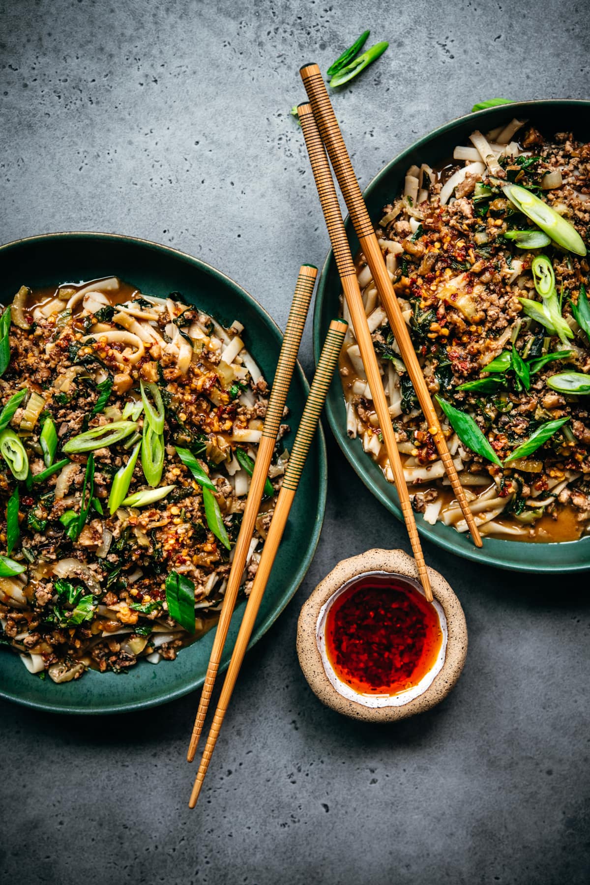 Hot Mushroom Dan Dan Noodles + Philips Pasta And Noodle Maker