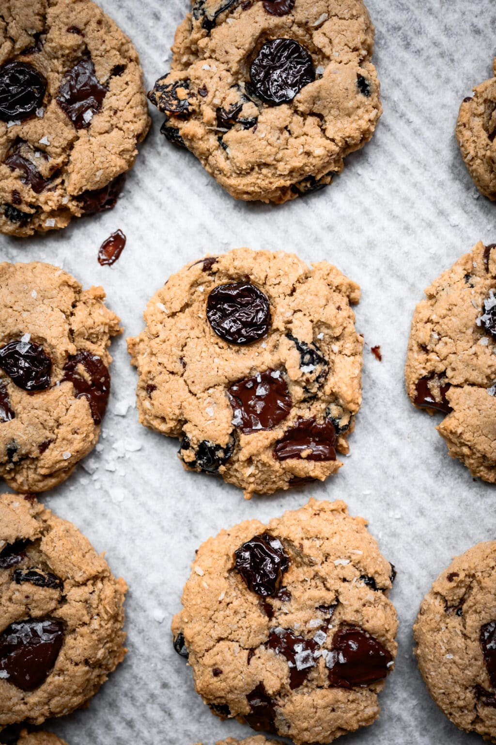 Oatmeal Tart Cherry Cookies with Dark Chocolate Crowded Kitchen