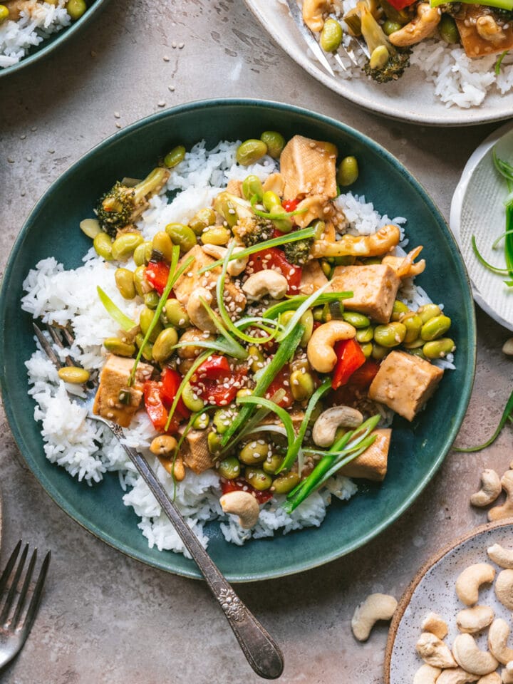 Tofu Teriyaki Crowded Kitchen