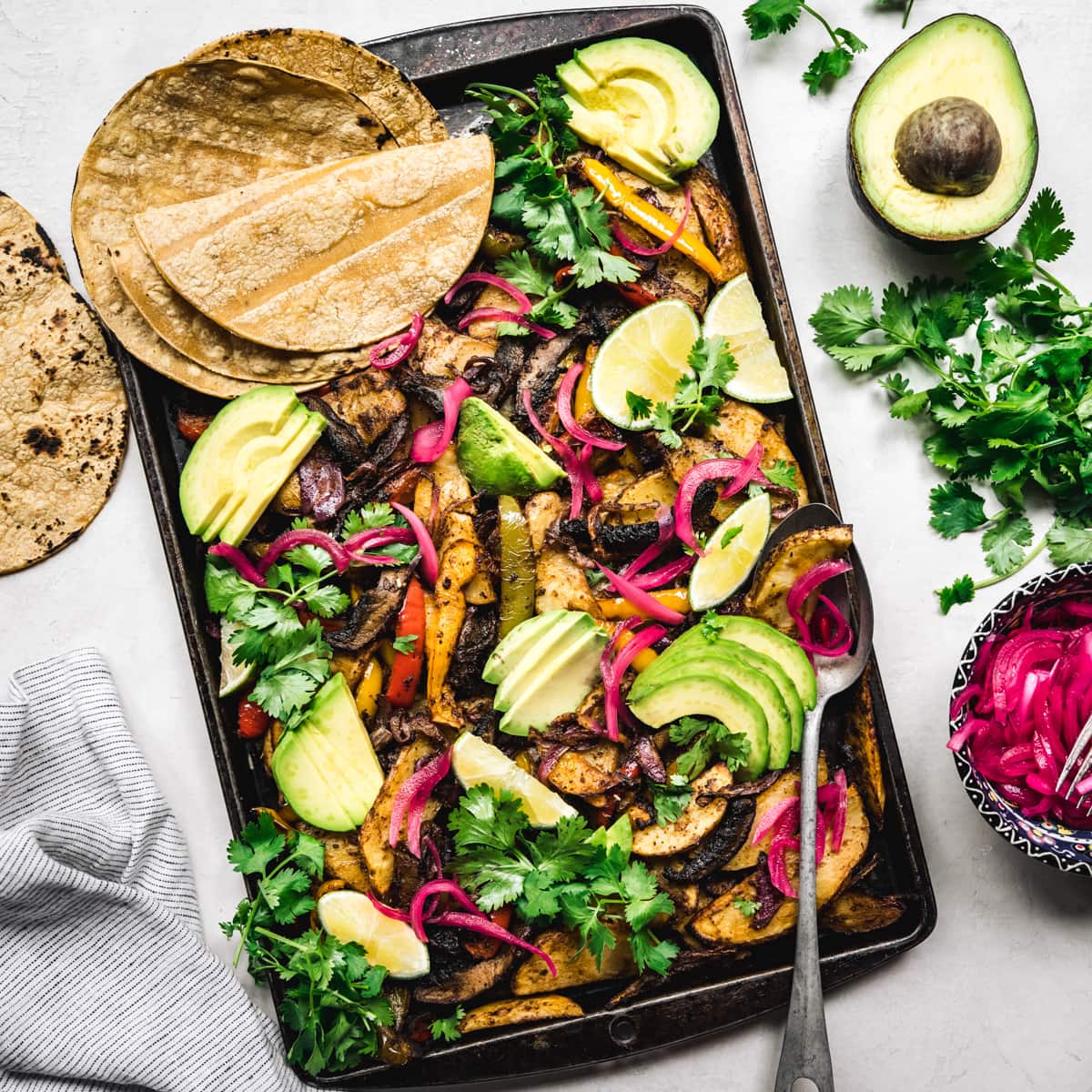 Our Plant Based Portobello Fajita Skillet is a Must-Try Meatless Recipe