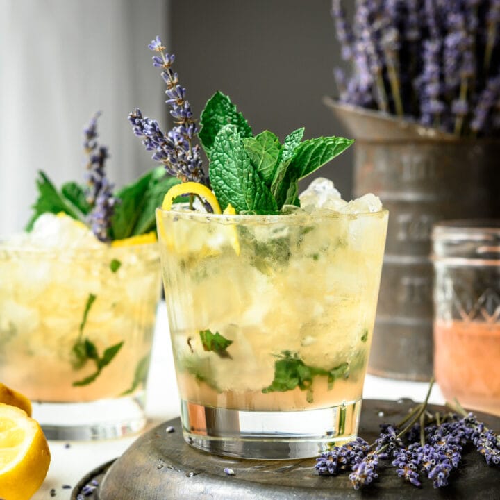 Lemon Lavender Mint Julep for Kentucky Derby Day Crowded Kitchen