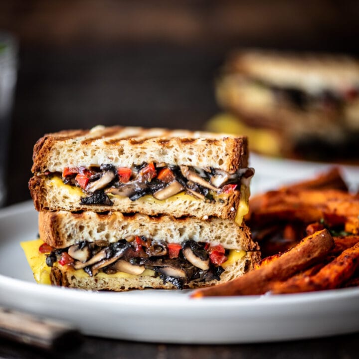 Portobello Mushroom Panini (vegan & glutenfree) Crowded Kitchen
