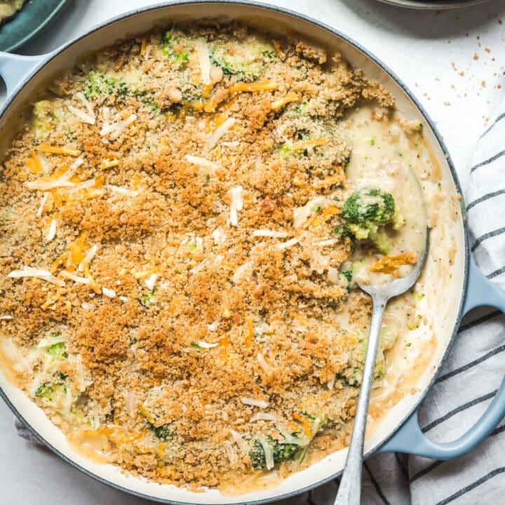 Cheesy Vegan Broccoli Casserole Crowded Kitchen