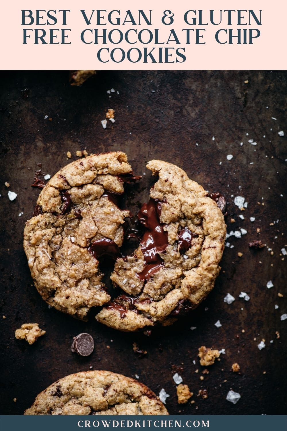 BEST Vegan and Gluten Free Chocolate Chip Cookies - Crowded Kitchen