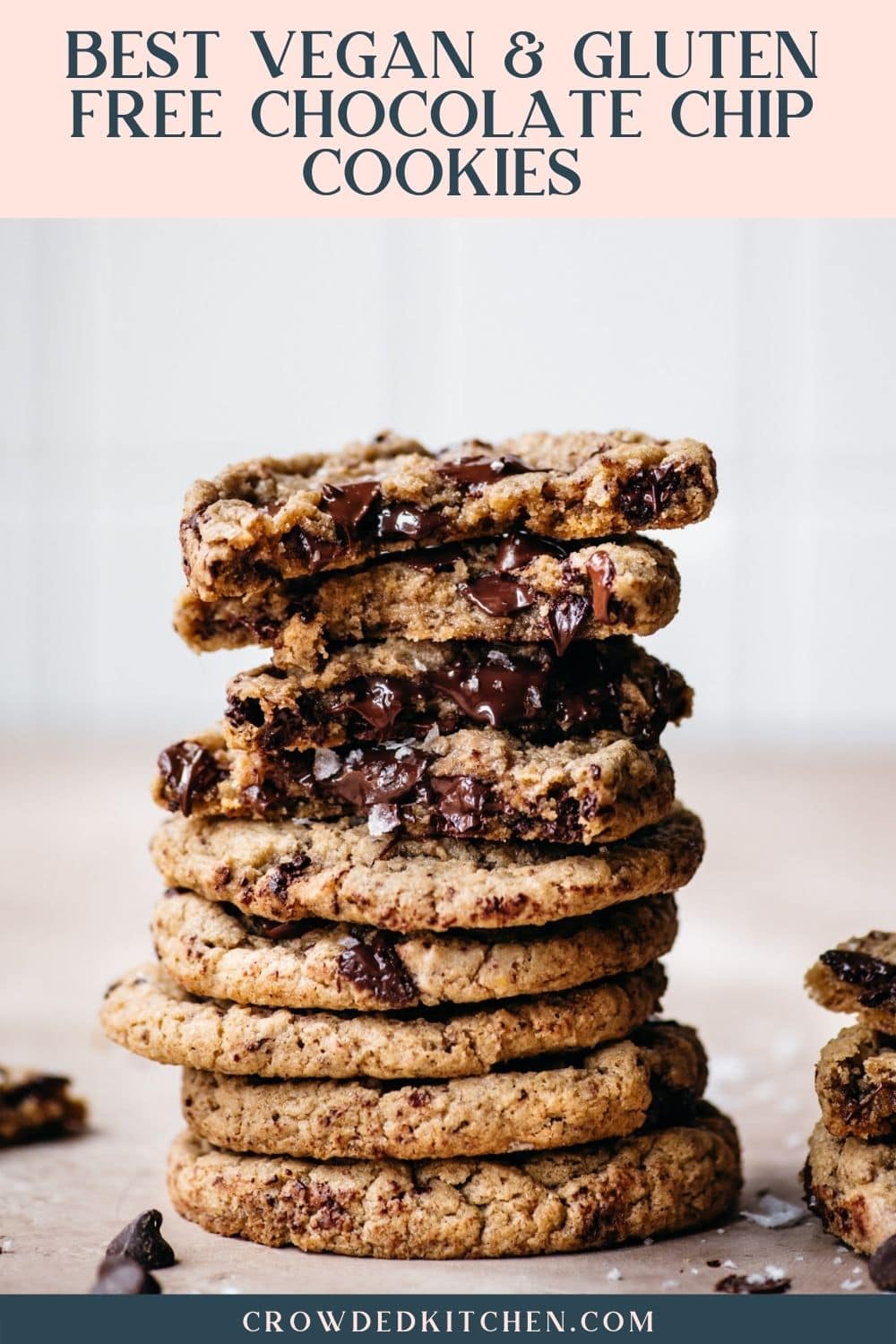 BEST Vegan and Gluten Free Chocolate Chip Cookies - Crowded Kitchen