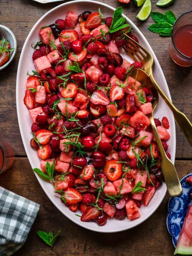 Watermelon Fruit Salad