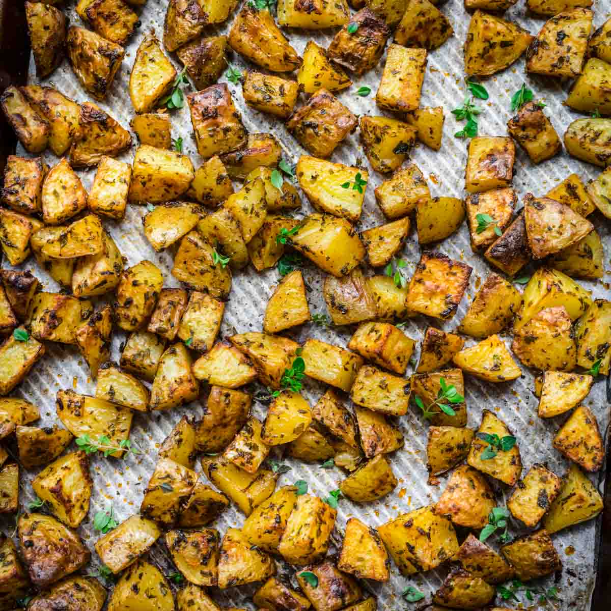 Easy Roasted Baby Potatoes - Fuss Free Flavours