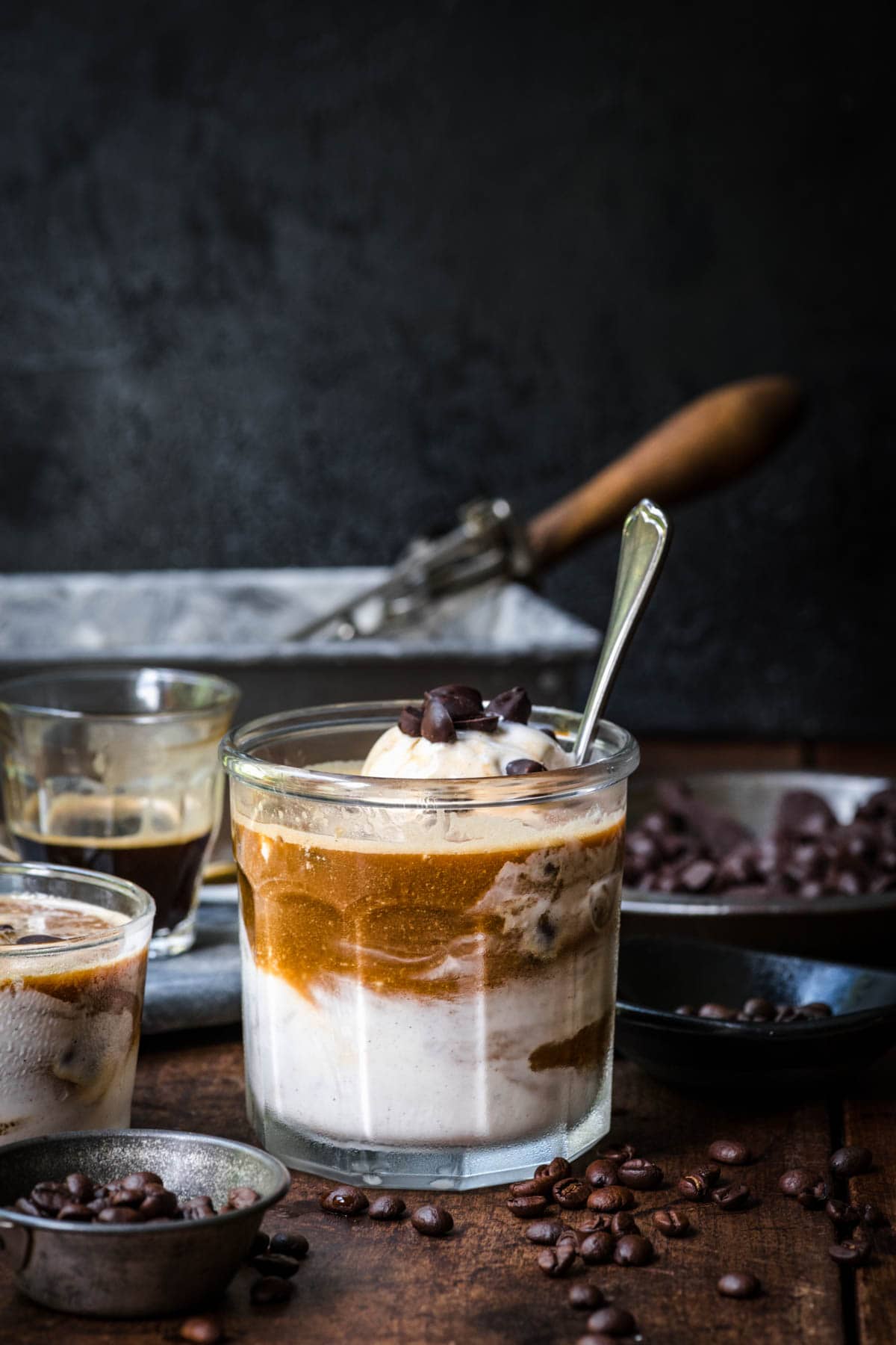 Indulgent Caramel Affogato Recipe (vegan) - simply ceecee