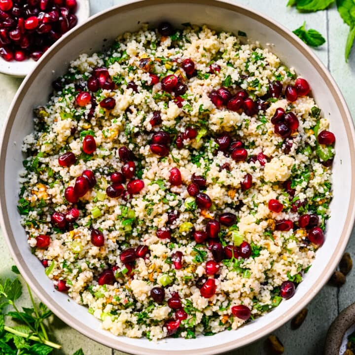 Pomegranate Couscous Salad Crowded Kitchen