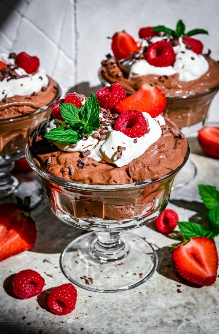 Tofu Chocolate Mousse - Crowded Kitchen