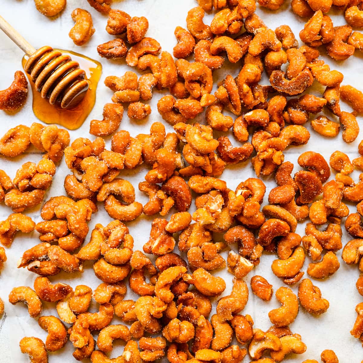 Easy Honey Roasted Cashews Recipe