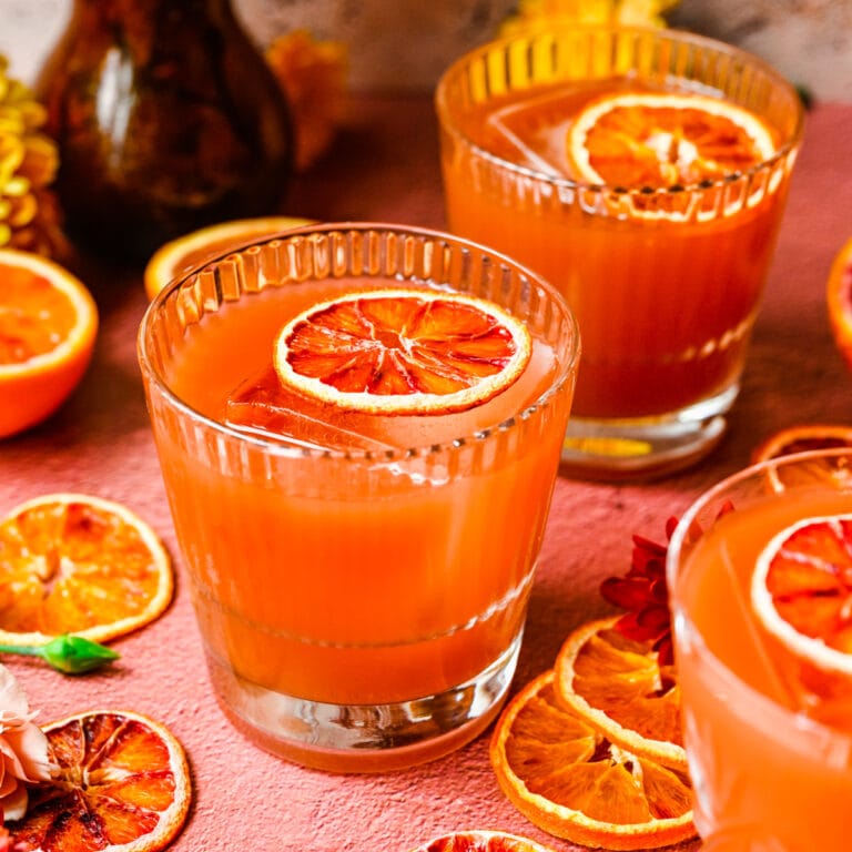 Blood Orange Old Fashioned Crowded Kitchen