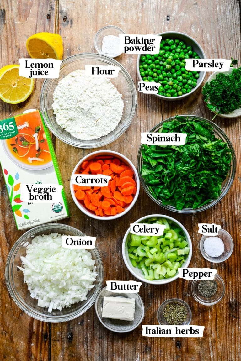 Vegetable Dumpling Soup Crowded Kitchen