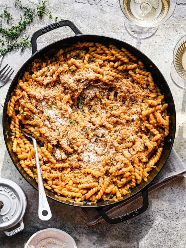 French Onion Pasta