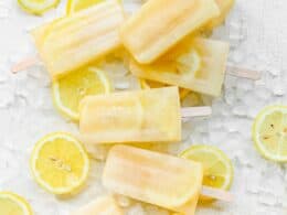 Lemon Popsicles - Crowded Kitchen