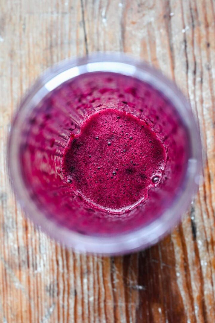 Blended grapes.