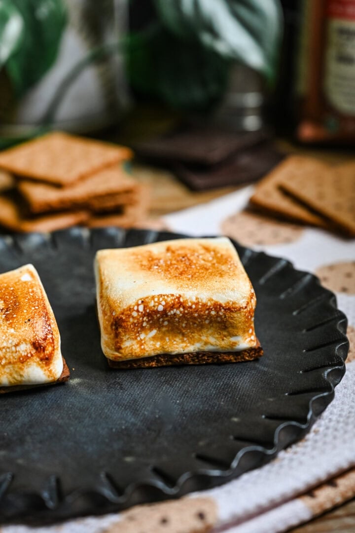 Marshmallow after being torched.