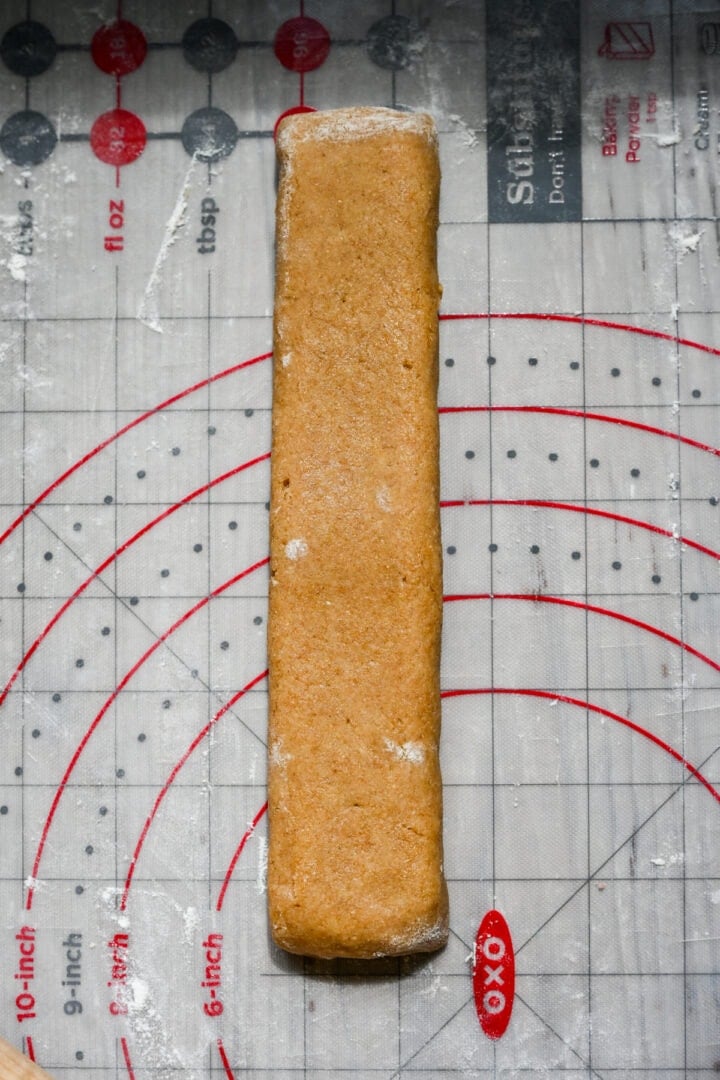Cookie before baking.