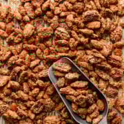 Crispy candied pecans for salads and snacking.