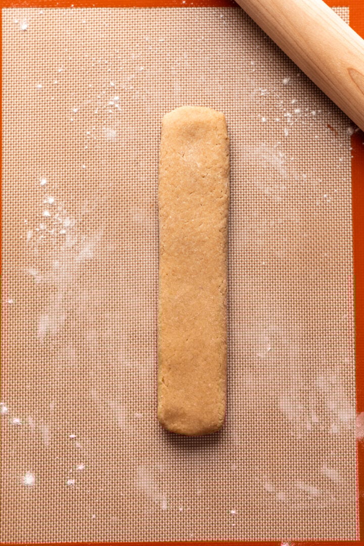 Nutrigrain bar dough before baking.