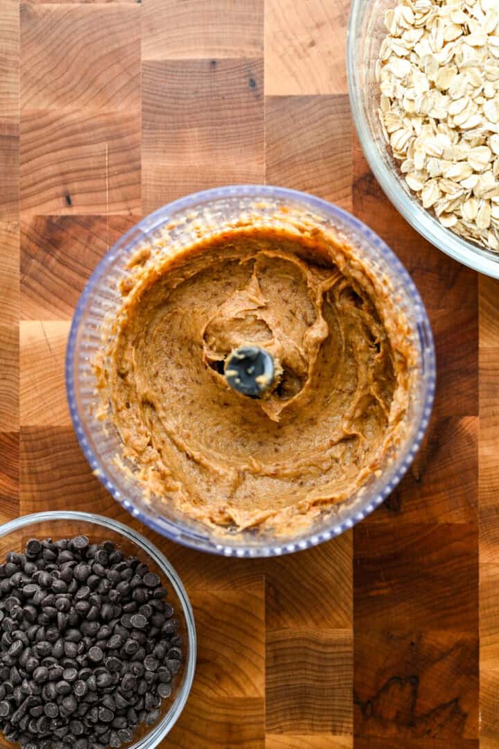 Date paste in a small food processor.