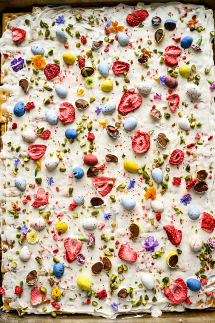 Easter crack seen from overhead.